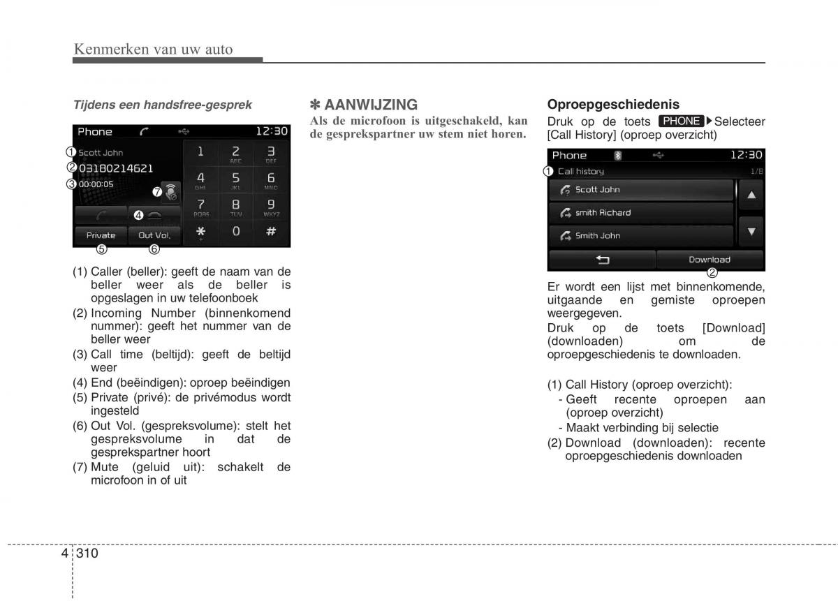 KIA Carens III 3 handleiding / page 400