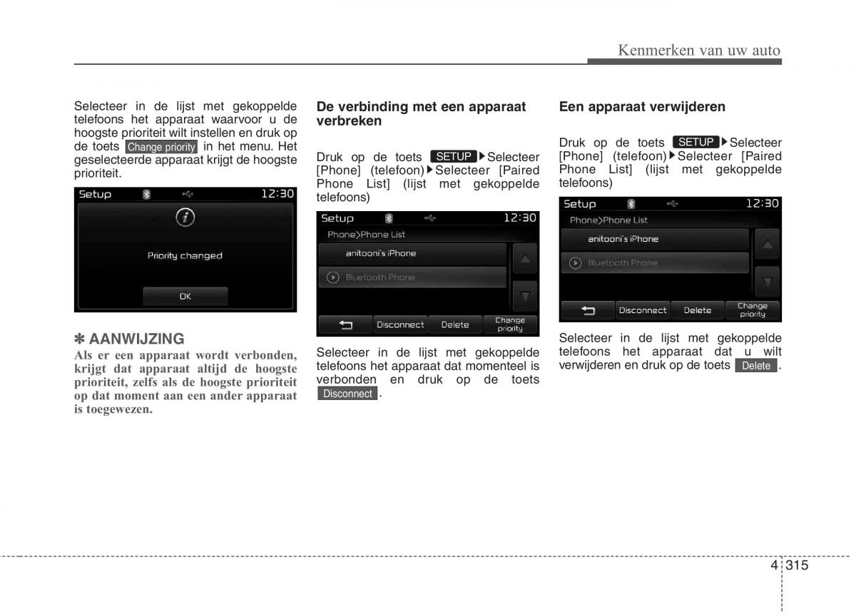 KIA Carens III 3 handleiding / page 405