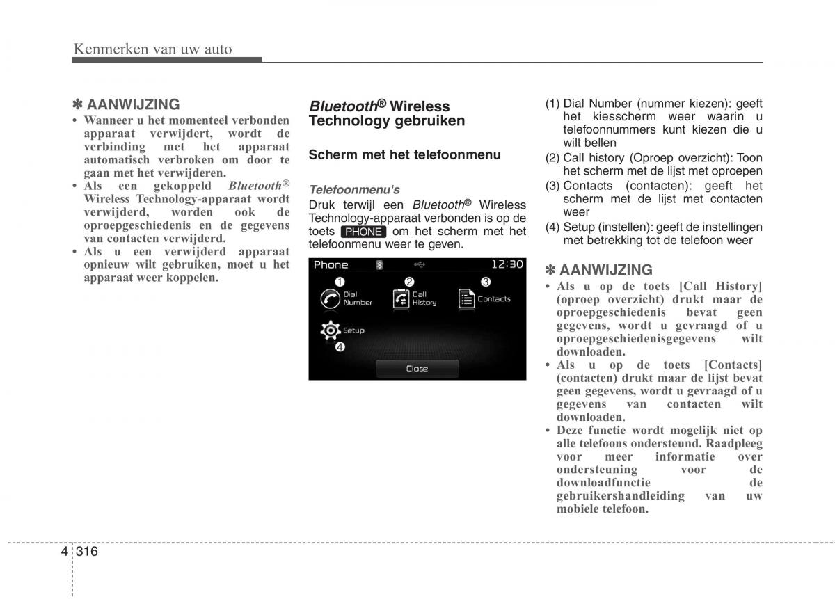 KIA Carens III 3 handleiding / page 406