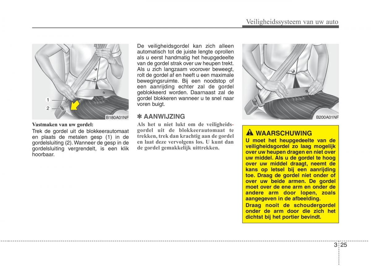 KIA Carens III 3 handleiding / page 41