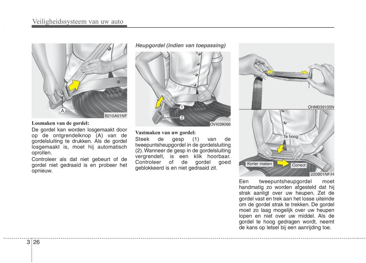 KIA Carens III 3 handleiding / page 42