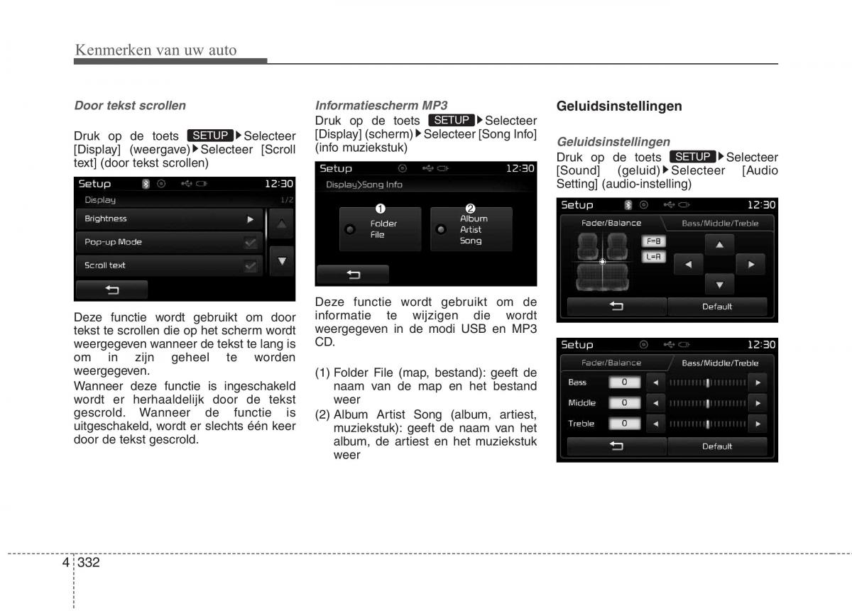 KIA Carens III 3 handleiding / page 422