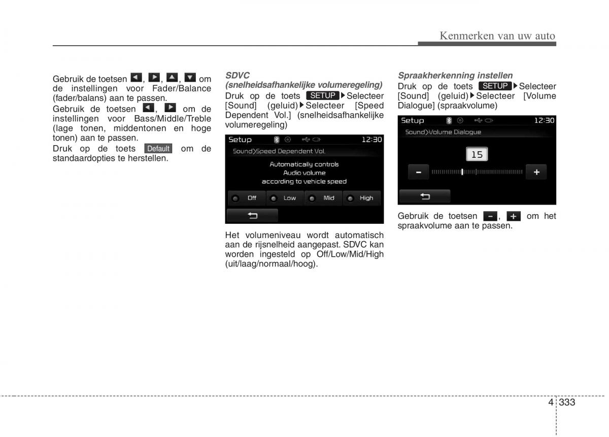 KIA Carens III 3 handleiding / page 423