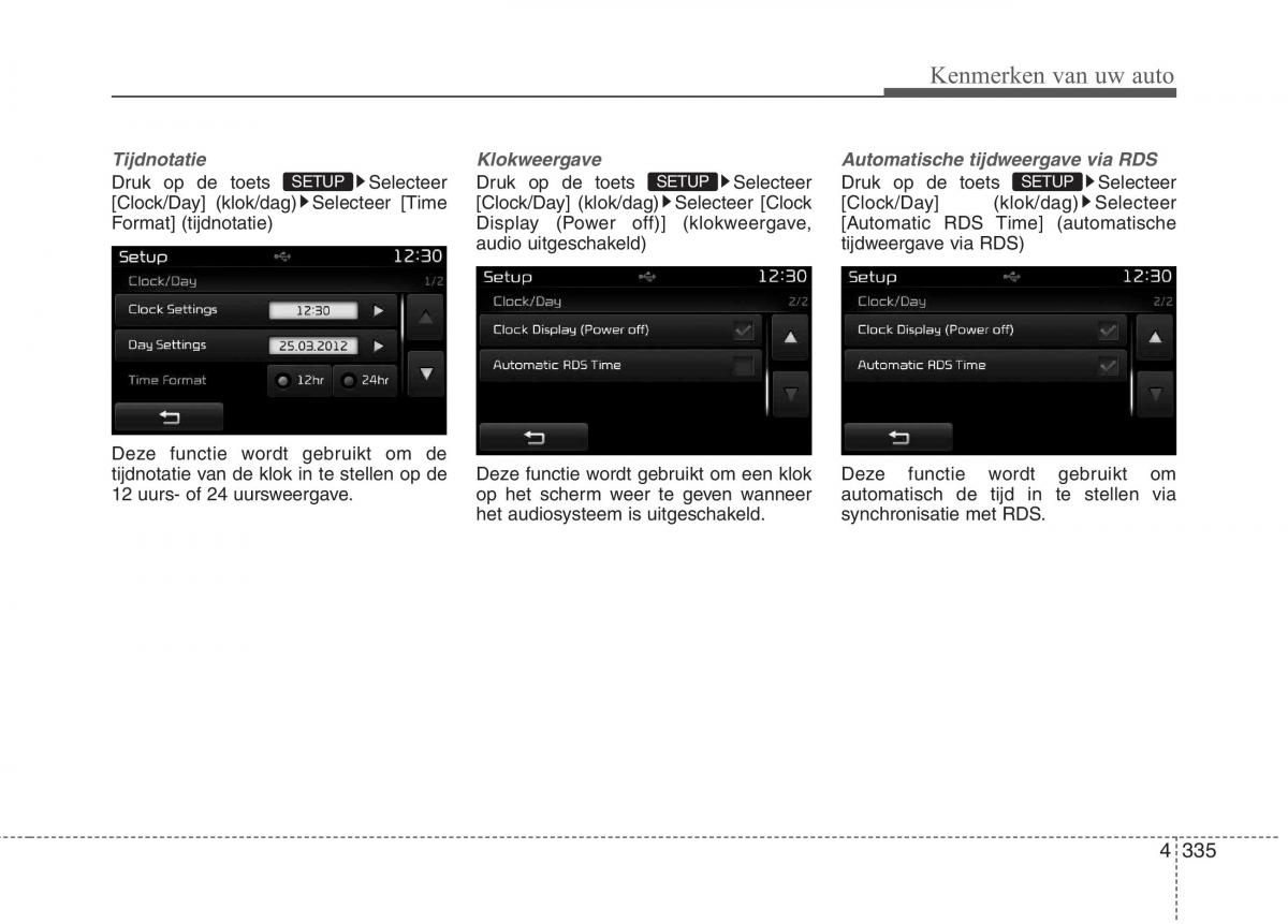 KIA Carens III 3 handleiding / page 425