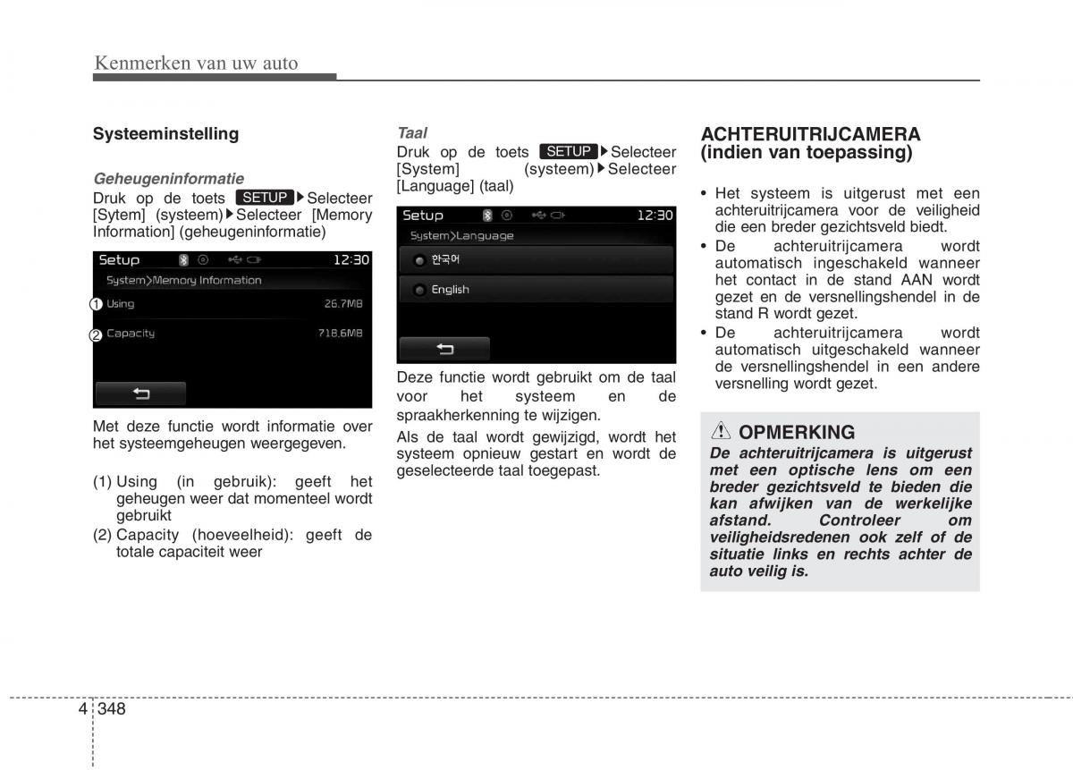 KIA Carens III 3 handleiding / page 438