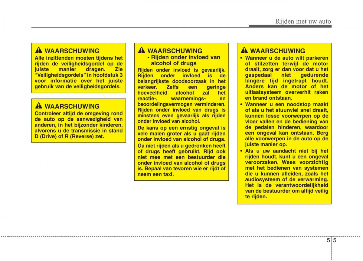 KIA Carens III 3 handleiding / page 445