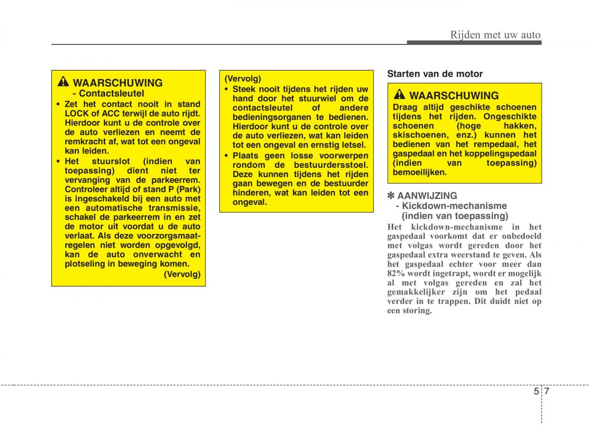 KIA Carens III 3 handleiding / page 447