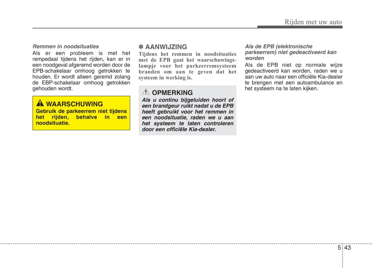 KIA Carens III 3 handleiding / page 483