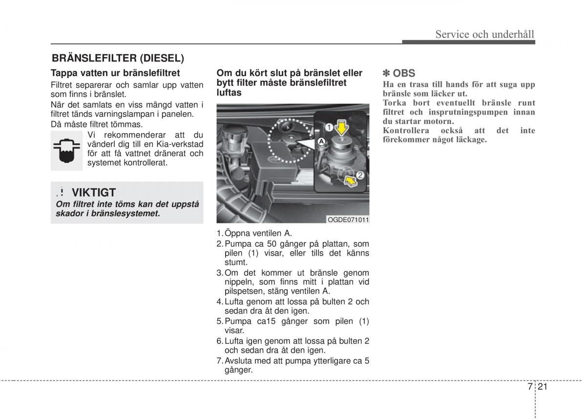 KIA Carens III 3 instruktionsbok / page 561