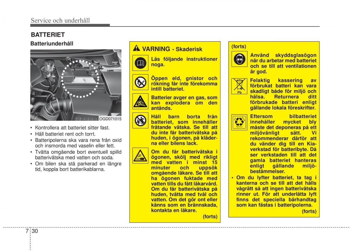 KIA Carens III 3 instruktionsbok / page 570