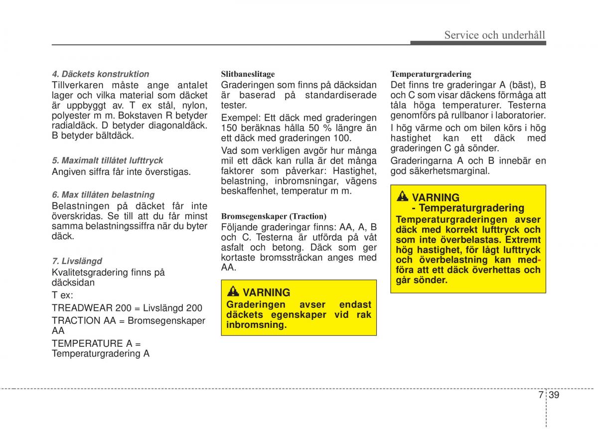 KIA Carens III 3 instruktionsbok / page 579