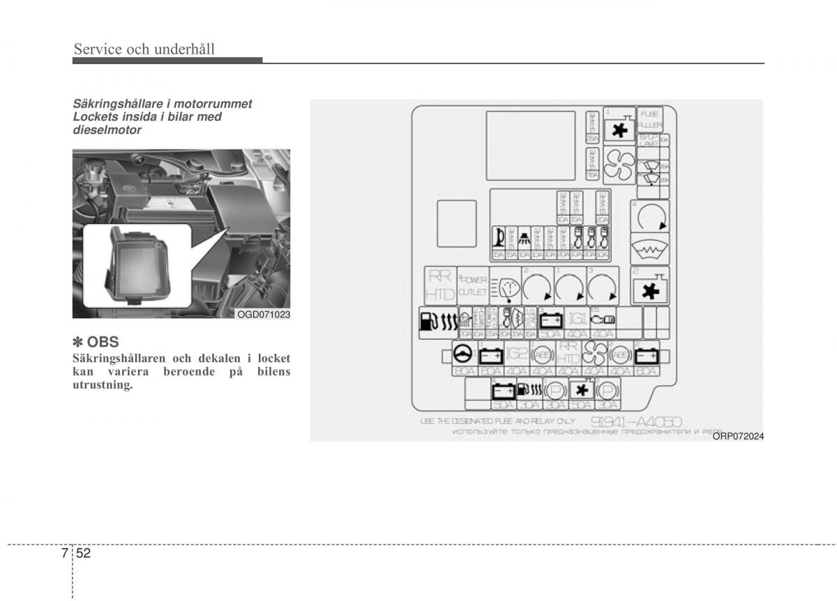 KIA Carens III 3 instruktionsbok / page 592