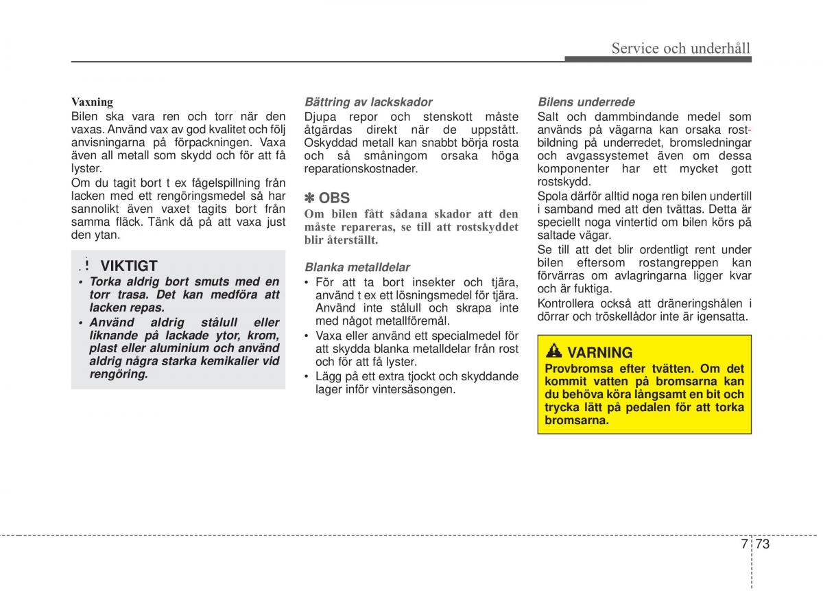 KIA Carens III 3 instruktionsbok / page 613