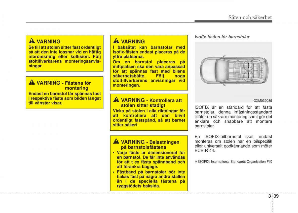 KIA Carens III 3 instruktionsbok / page 66