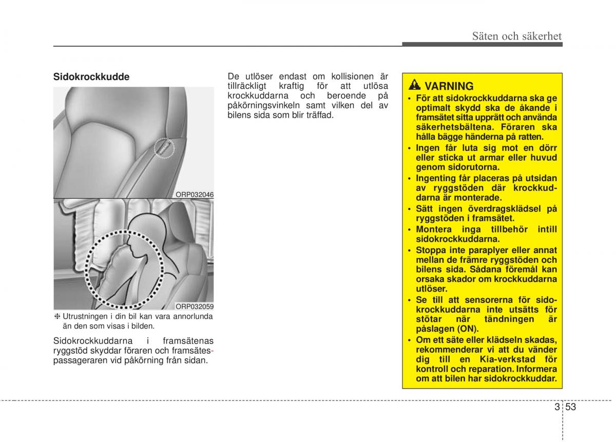 KIA Carens III 3 instruktionsbok / page 80