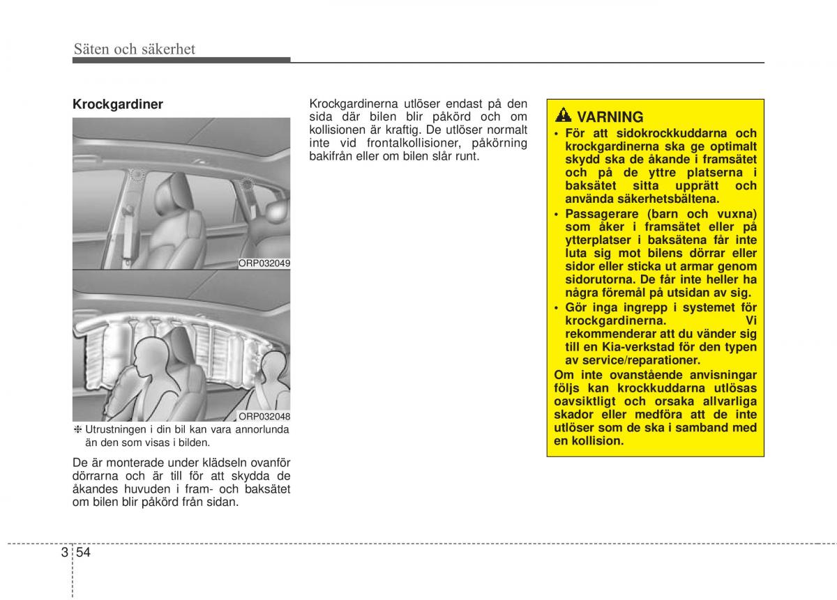 KIA Carens III 3 instruktionsbok / page 81