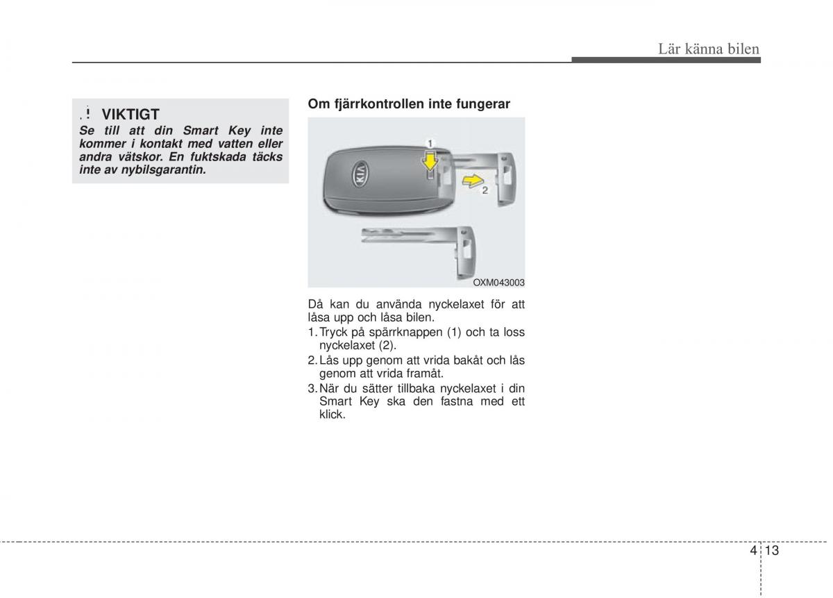 KIA Carens III 3 instruktionsbok / page 101