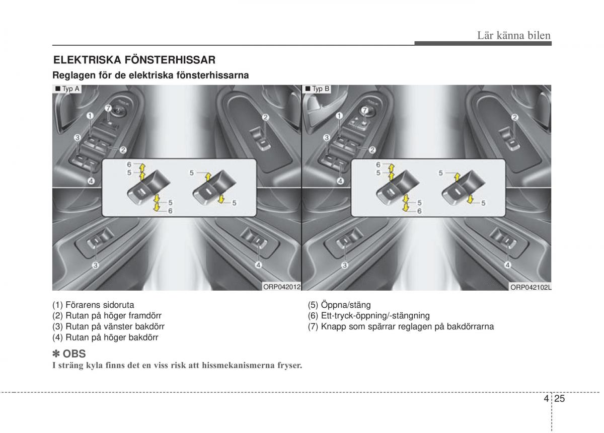 KIA Carens III 3 instruktionsbok / page 113