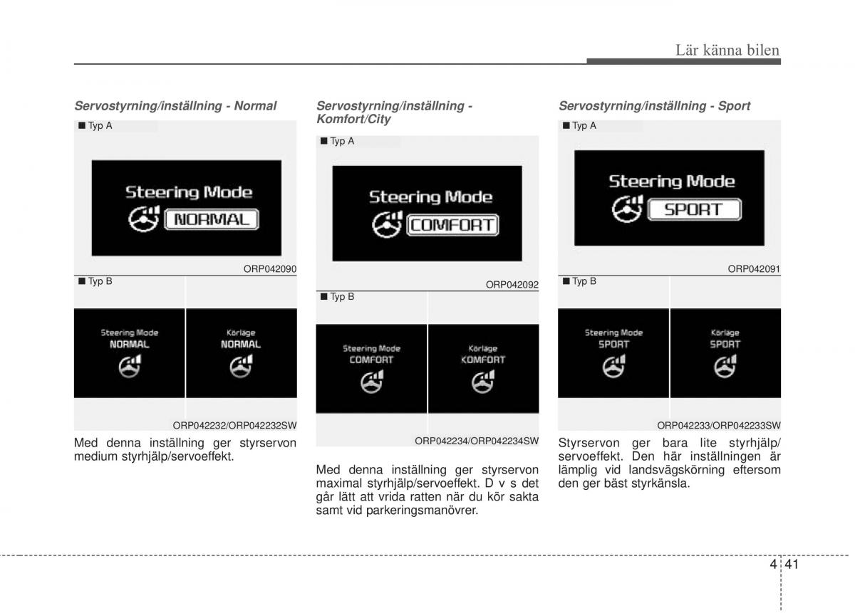 KIA Carens III 3 instruktionsbok / page 129