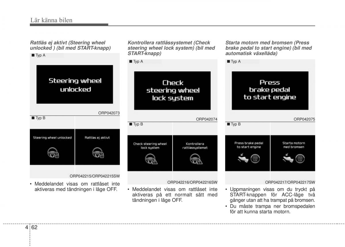 KIA Carens III 3 instruktionsbok / page 150