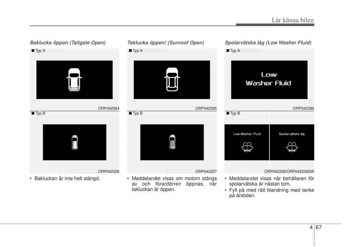 KIA Carens III 3 instruktionsbok / page 155