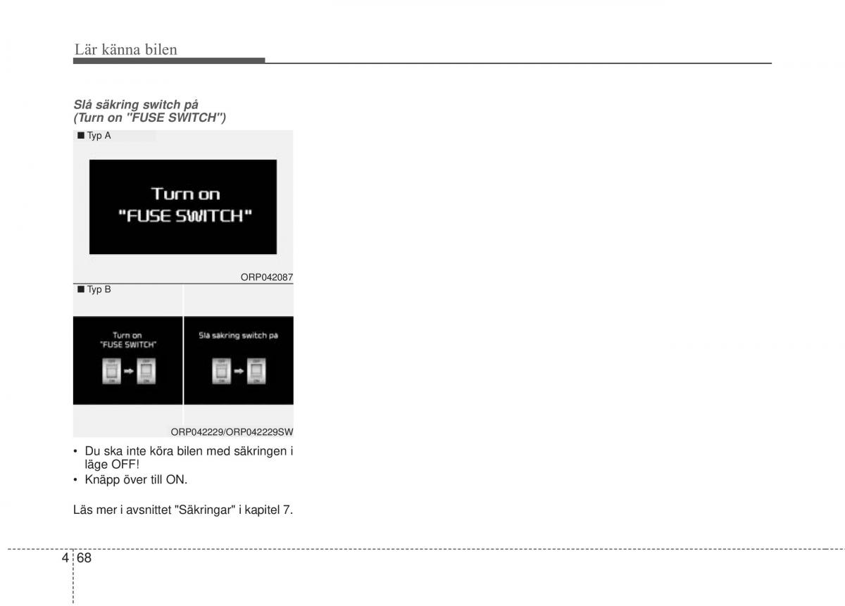 KIA Carens III 3 instruktionsbok / page 156