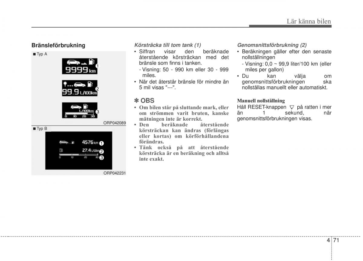 KIA Carens III 3 instruktionsbok / page 159