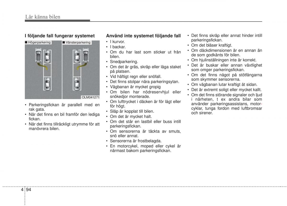 KIA Carens III 3 instruktionsbok / page 182