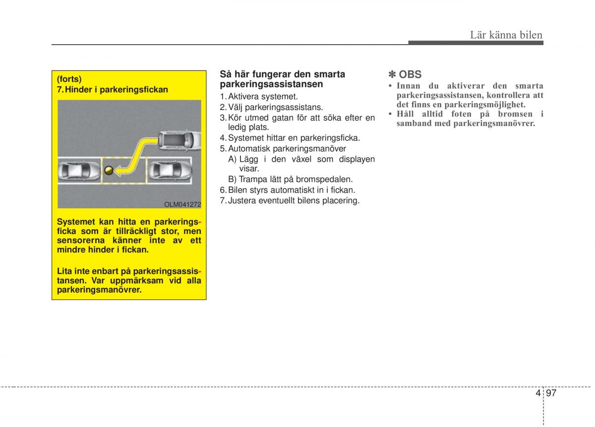 KIA Carens III 3 instruktionsbok / page 185