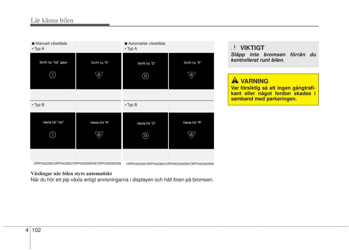 KIA Carens III 3 instruktionsbok / page 190