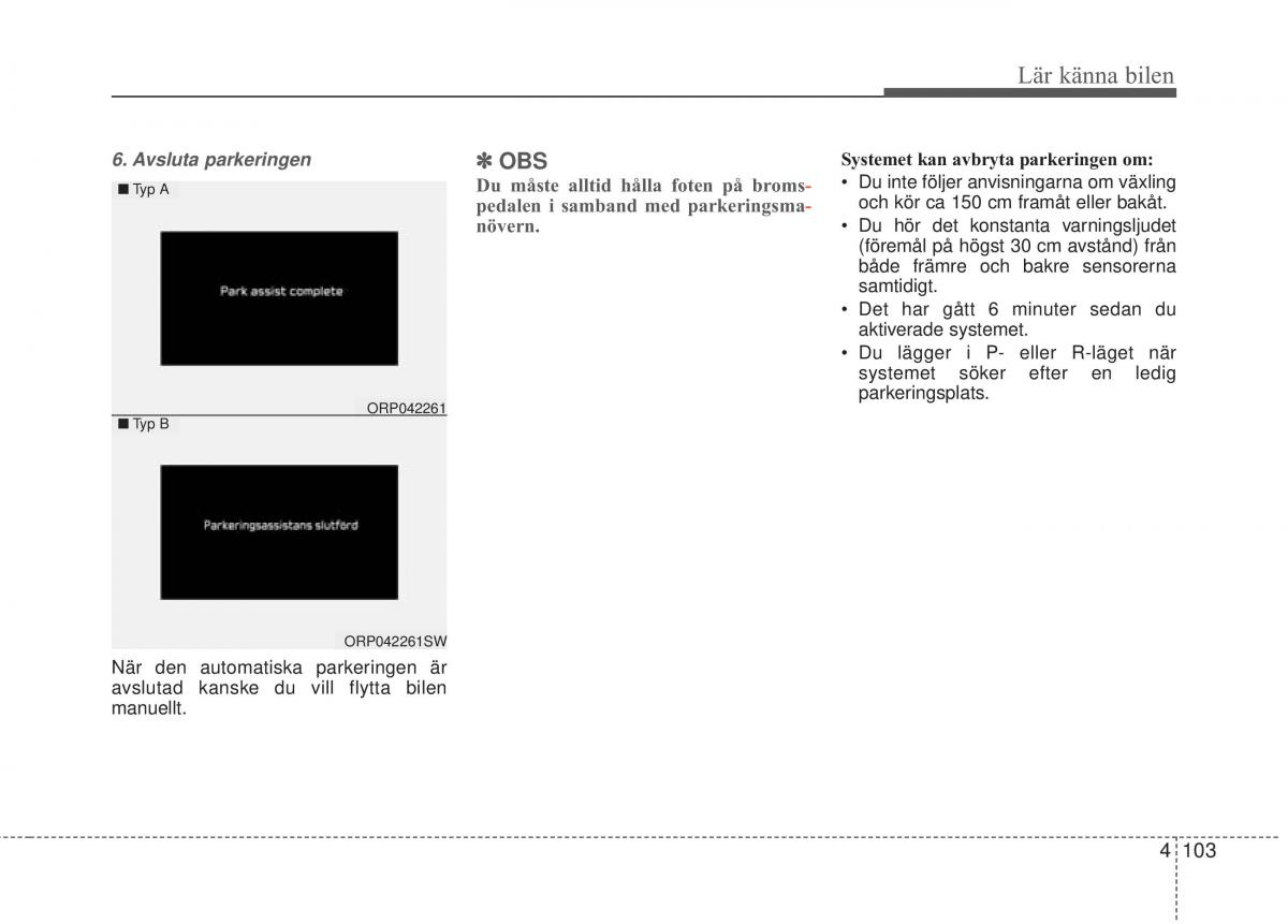 KIA Carens III 3 instruktionsbok / page 191