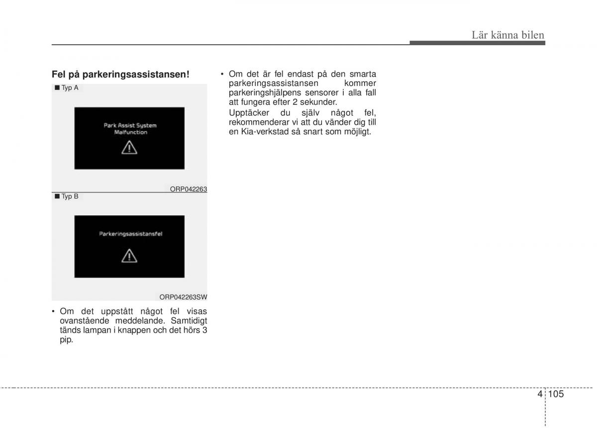 KIA Carens III 3 instruktionsbok / page 193