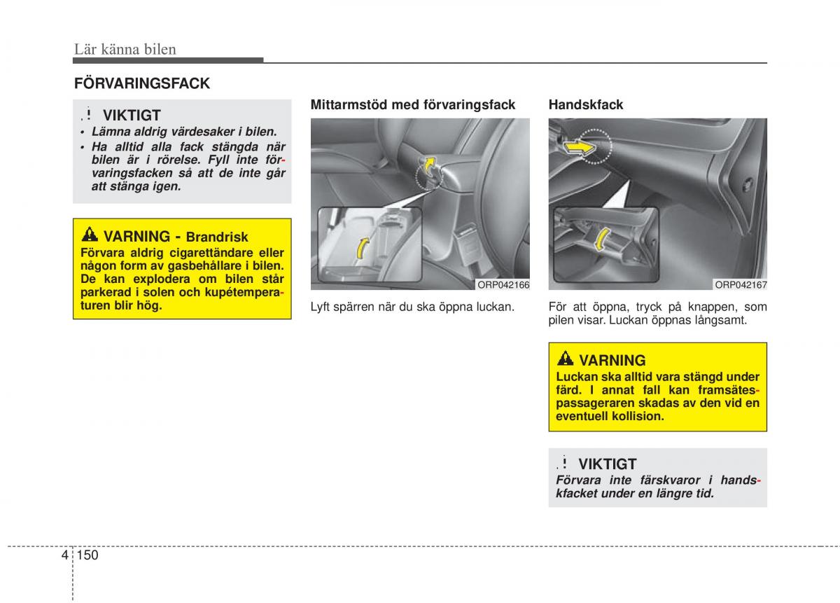 KIA Carens III 3 instruktionsbok / page 238