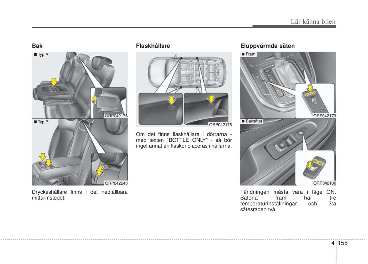 KIA Carens III 3 instruktionsbok / page 243