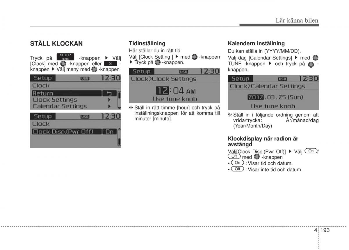 KIA Carens III 3 instruktionsbok / page 281