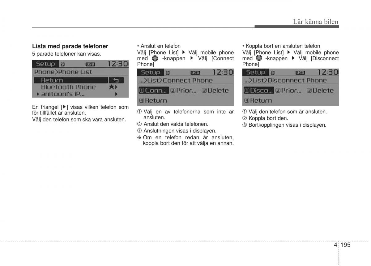 KIA Carens III 3 instruktionsbok / page 283