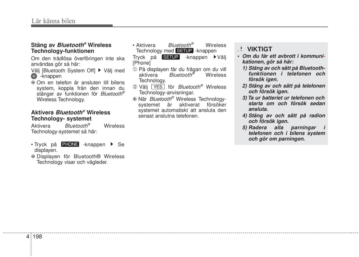 KIA Carens III 3 instruktionsbok / page 286