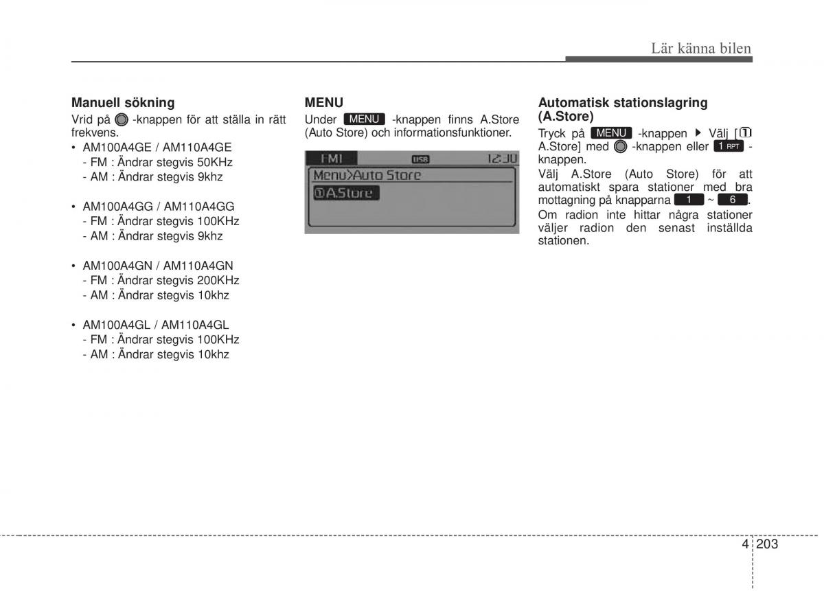 KIA Carens III 3 instruktionsbok / page 291