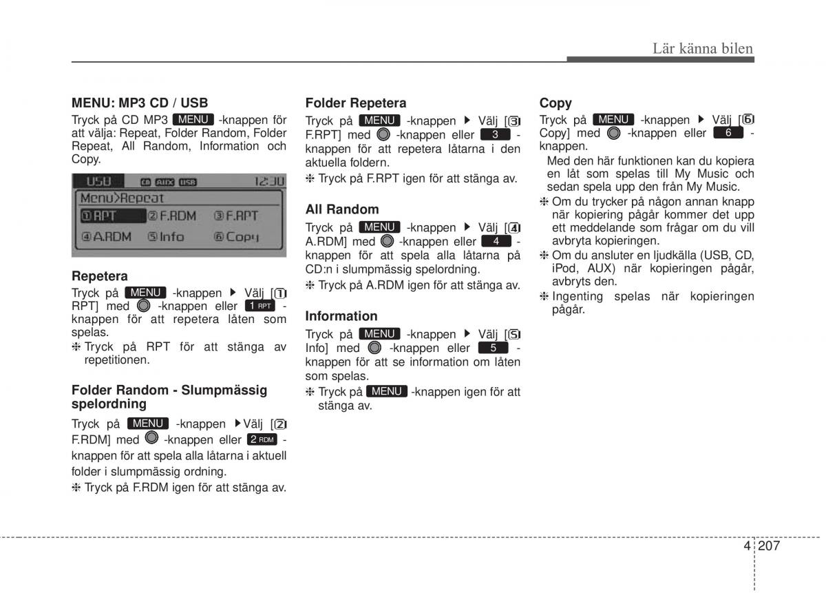 KIA Carens III 3 instruktionsbok / page 295