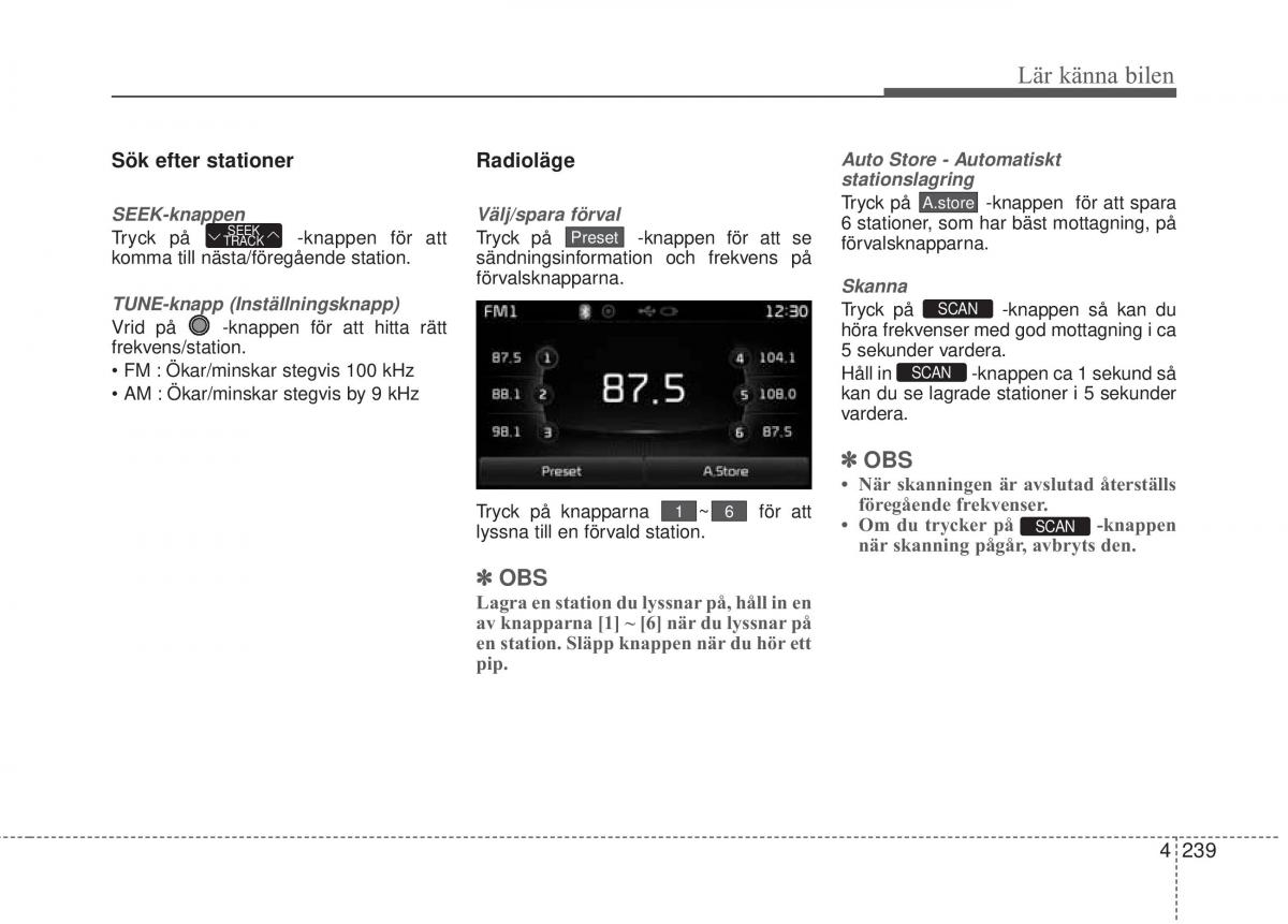 KIA Carens III 3 instruktionsbok / page 327