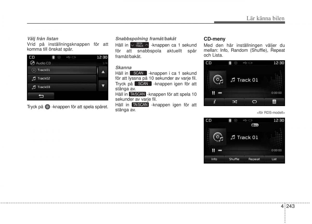 KIA Carens III 3 instruktionsbok / page 331