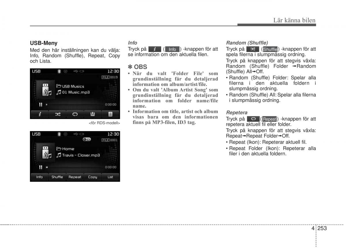 KIA Carens III 3 instruktionsbok / page 341