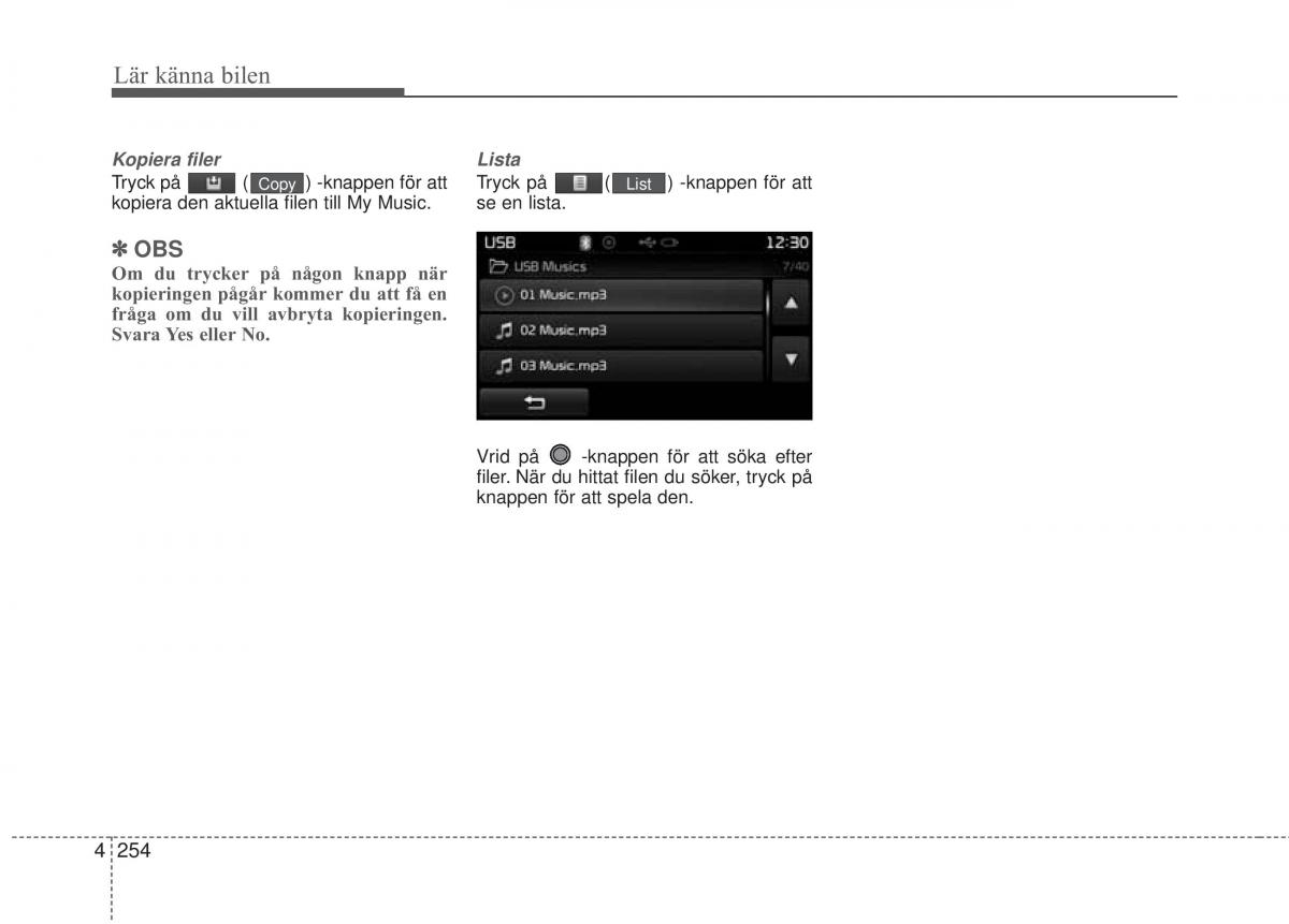 KIA Carens III 3 instruktionsbok / page 342