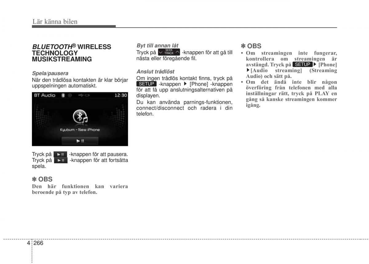 KIA Carens III 3 instruktionsbok / page 354