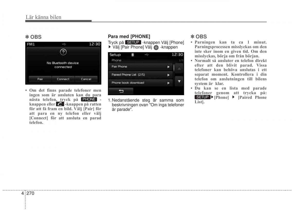 KIA Carens III 3 instruktionsbok / page 358