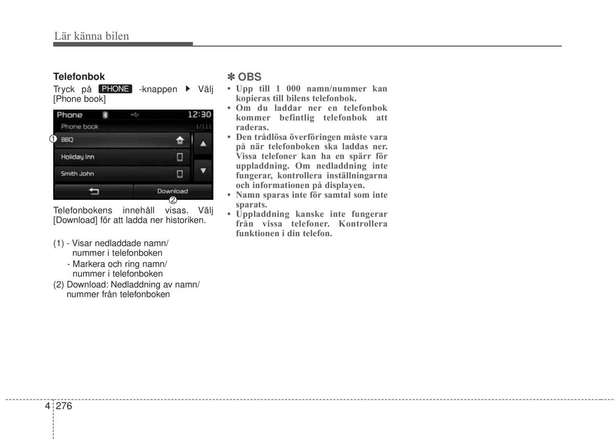 KIA Carens III 3 instruktionsbok / page 364