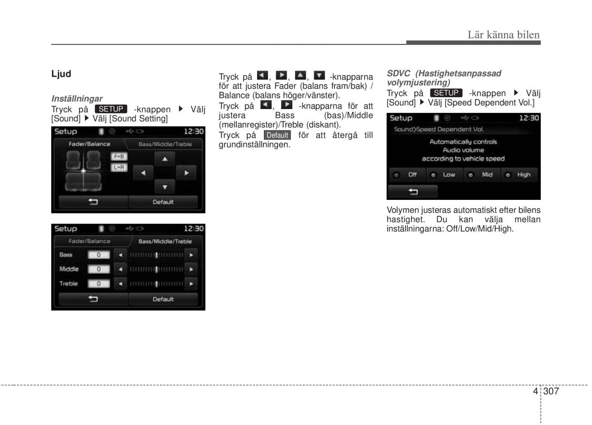 KIA Carens III 3 instruktionsbok / page 395