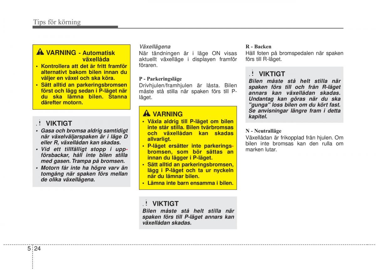 KIA Carens III 3 instruktionsbok / page 426