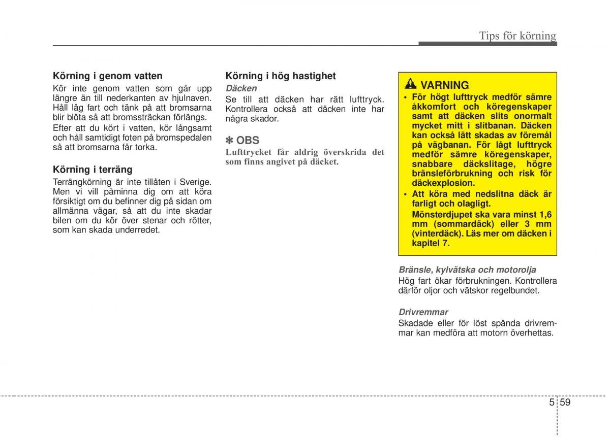 KIA Carens III 3 instruktionsbok / page 461