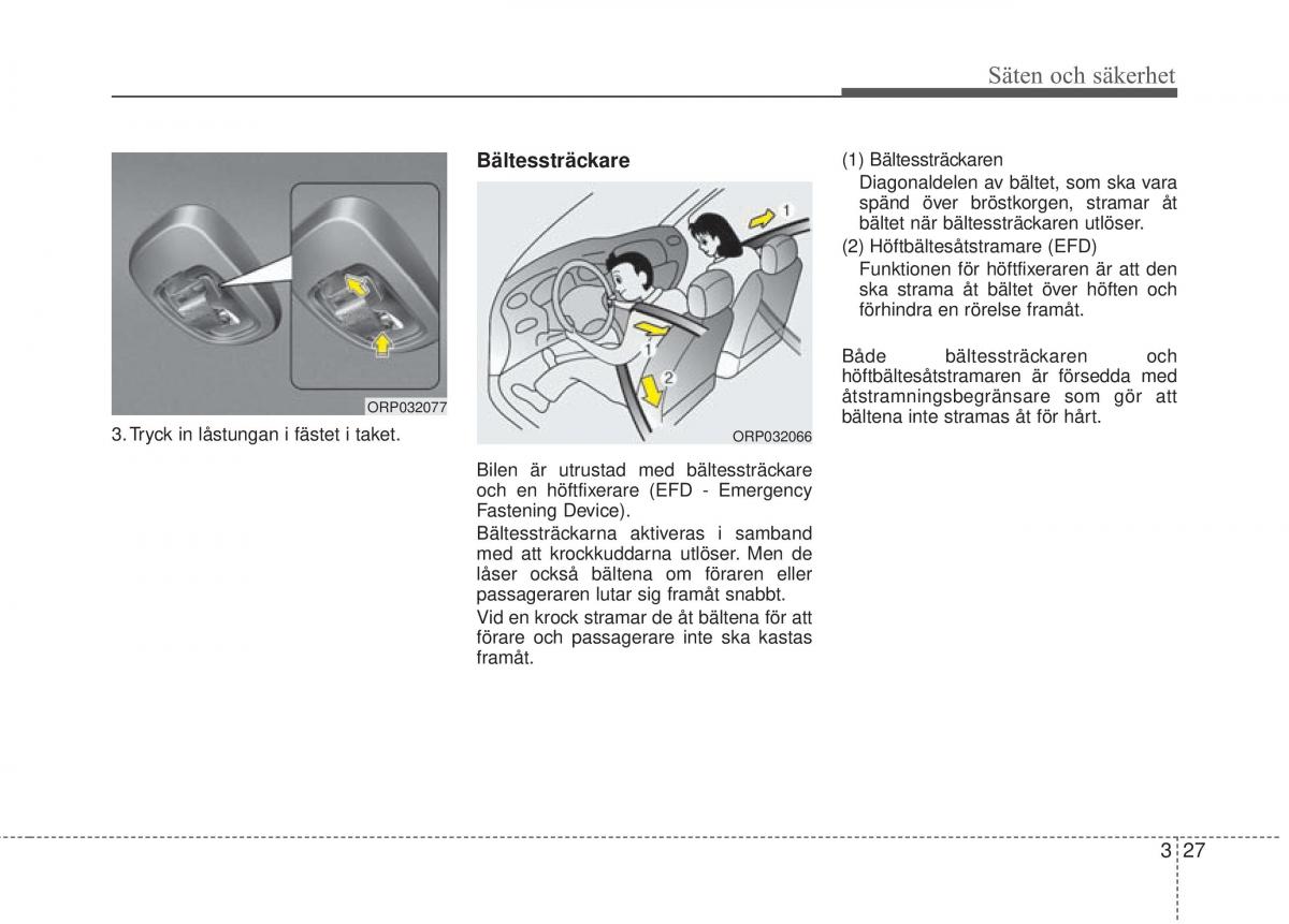 KIA Carens III 3 instruktionsbok / page 54